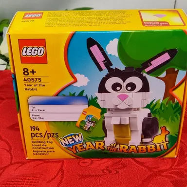 LEGO 40575 Year of the Rabbit 194 pcs Lunar Chinese New Year Zodiac 2023 NEW