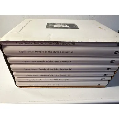 August Sander: People of the 20th Century Boxed Set 7 Volumes With Slipcase