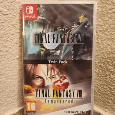 Game - Final Fantasy VII & Final Fantasy VIII Remastered (Twin Pack) - SWITCH