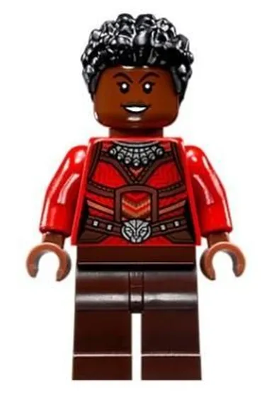 LEGO MINIFIG Nakia - Red Top [catalog ID: sh467] [condition: N]