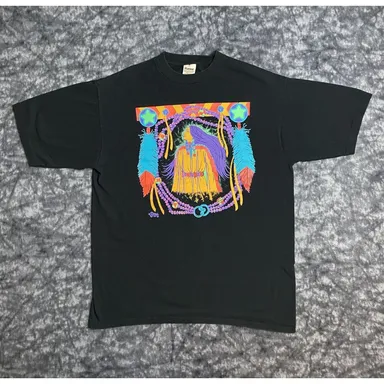 Vintage Senara TShirt XL Single Stitch Native American Indian Spiritual 90s