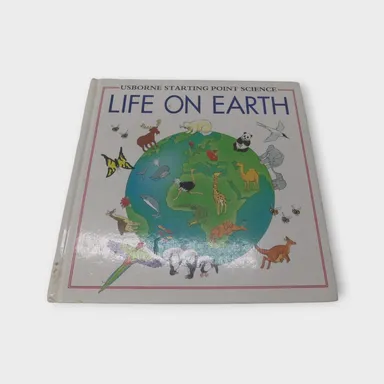 Children's Book - Life On Earth - Hardcover - Usborne Starting Point Science