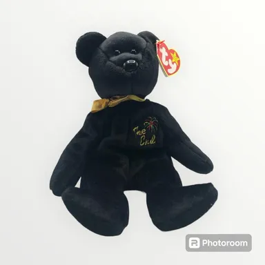 Ty Beanie Baby The End bear 1999 vintage Y2K collectible plush toy