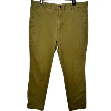 Everlane Men's Khaki Tan Brown Slim Stretch Pants Size 36x30