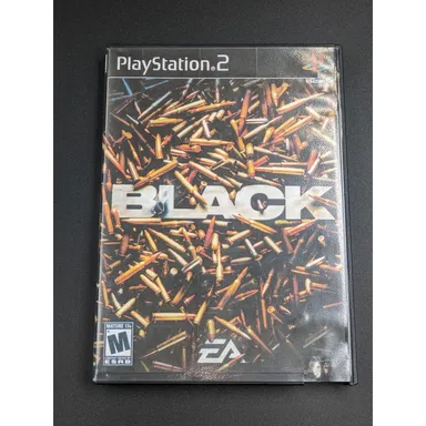 Black - PS2 - Tested/Working