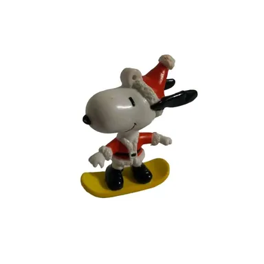Snoopy on Snowboard Peanuts Christmas Ornament United Features Synd