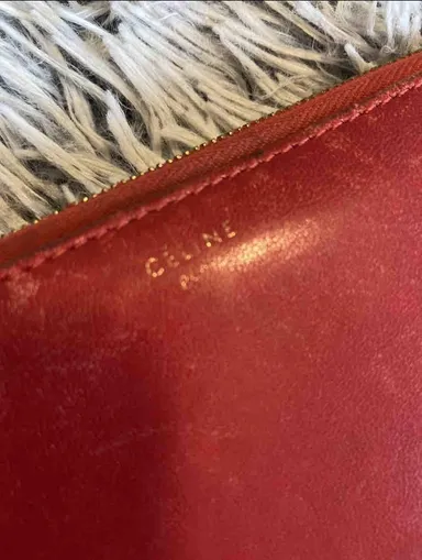 Celine Round Zippy Wallet