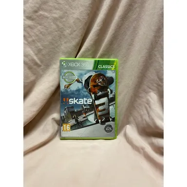Skate 3 Classic Edition (Microsoft Xbox 360, 2014) Complete PAL