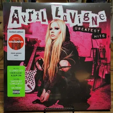 VINYL  Avril Lavigne: Greatest Hits - 2 Neon Green LP SEALED