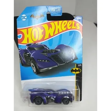 Hot Wheels Batman Arkham Asylum Batmobile Purple Color  Mattel