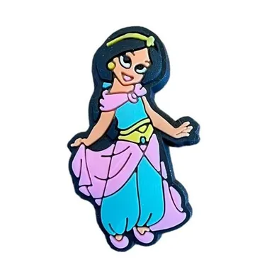 Princess Jasmine from Aladdin Croc Charm