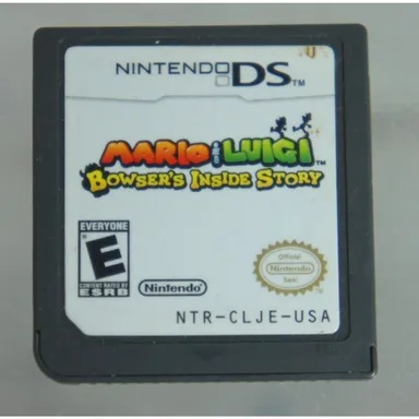 Mario Luigi Bowsers Inside Story (Nintendo DS) - Cartridge ONLY - Tested Works