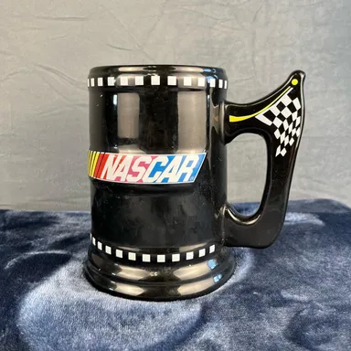 Vintage 2003 NASCAR Big A$$ Coffee Mug Race Car Cup Clay Microwave Safe Stein