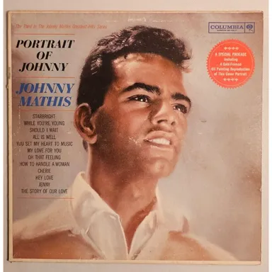 Johnny Mathis - Portrait Of Johnny (LP, Comp, Mono) (Columbia)