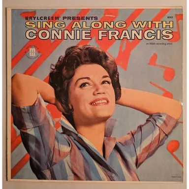 Connie Francis - Sing Along With Connie Francis (LP, Album)(Mati-Mor Superecords