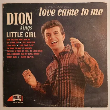 Dion (3) - Love Came To Me (LP, Album, Mono) (Laurie Records)