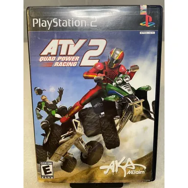 ATV 2 Quad Power Racing Complete with Registration PlayStation 2