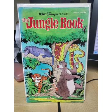 1990 Walt Disney Classic The Jungle Book Movie Adaptation Comicbook