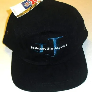 Jacksonville Jaguars 90s Original Vintage Mens Panel Style Adjustable Strapback