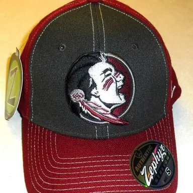 Florida State Seminoles Zephyr Mens Stretch Fit One Fit hat sz. Small New Ncaa