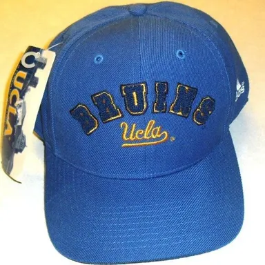 Ucla Bruins Mens Adidas Blue Fitted hat cap sz. 7 1/4 New Tags Ncaa