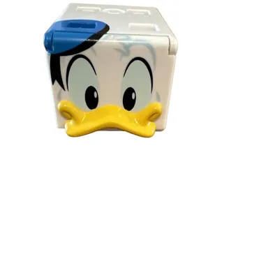 Retired Vintage Disney DONALD DUCK CuBee Stackable Musical Friends Rare!