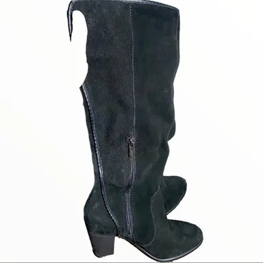 Vince Camuto Knee High Leather Boots Heeled Boots