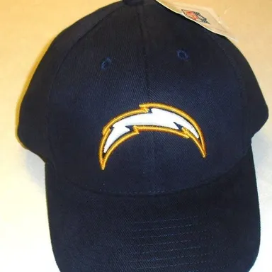 Los Angeles Chargers Mens Adjustable Strapback hat cap Bolt Logo Nfl New