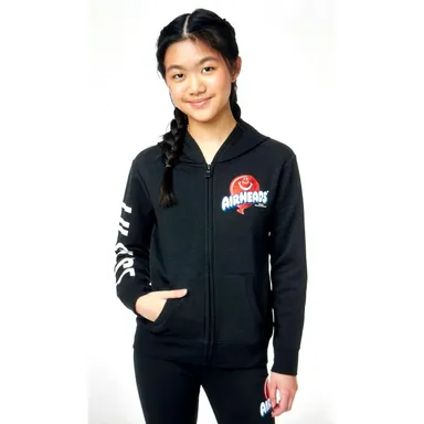Justice Candy Graphic Zip-Up Hoodie - Girls Size M (10)