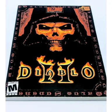 Vintage Blizzard Diablo 2 PC Game Manual Only 2000