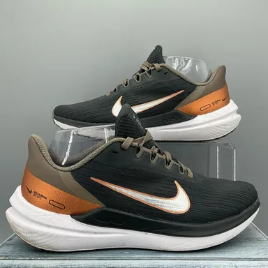 Nike Air Winflo 9 Women’s Road Running Shoes Black/Copper Size 7.5