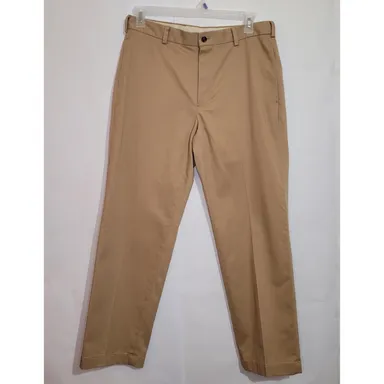 Brooks Brothers Clark 100% cotton khaki chino pants 