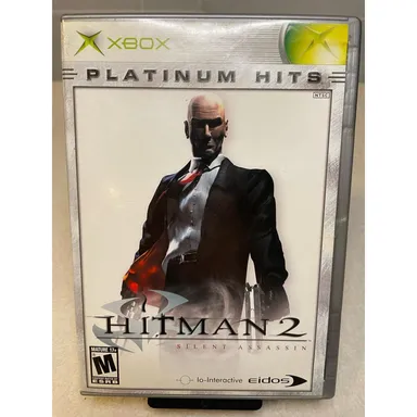 Hitman 2 Platinum Hits Complete Original Xbox 