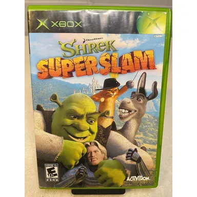 Shrek Super Slam Game and Case Original Xbox