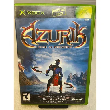 Azurik Rise of Perathia Complete Original Xbox