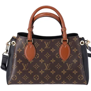 Louis Vuitton Vendome BB Monogram Handbag M46507 Noir Black Brown Satchel