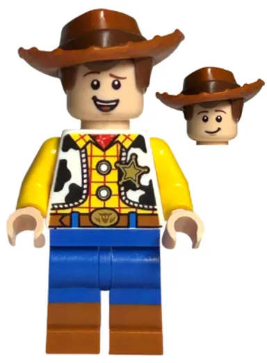 toy016 / Woody - Normal Legs, Head, Open Mouth Smile 