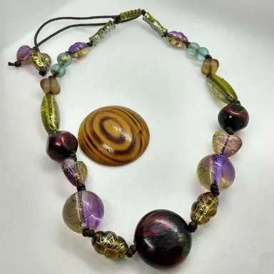 ❤️Murano Metaphor Necklace / Swarovski Crystal /‎ Venetian Glass gifts for her