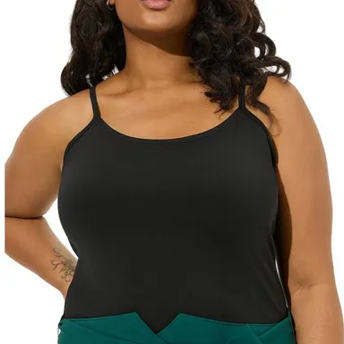 TORRID Black Camisole Adjustable Straps Cami Tank Top ~ Women's Plus Size 5X