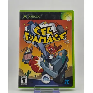Cel Damage for Xbox Original**REG CARD