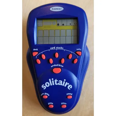Radica Solitaire Handheld Game 