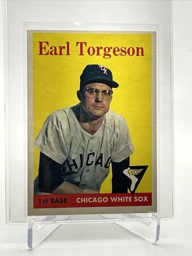 1958 Topps Earl Torgeson Baseball Card #138 VG Quality FREE SHIPPING