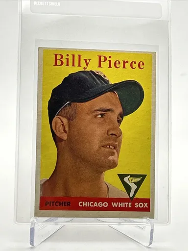1958 Topps Billy Pierce Baseball Card #50 VG Quality FREE SHIPPING
