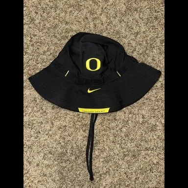 Oregon Ducks Nike 2021 Sideline Performance Bucket Hat - Black