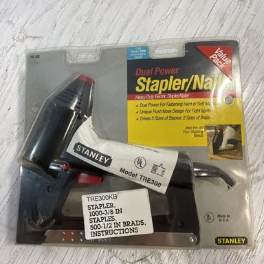 Stanley 300KB Electric Stapler Nailer Testes GnusedTools