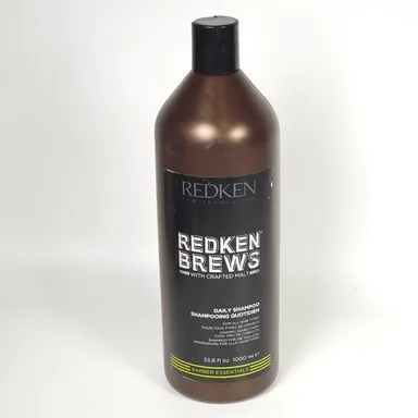 Redken Brews Daily Shampoo For Men Lightweight Hydrating 33.8 fl oz DISCONTINUED