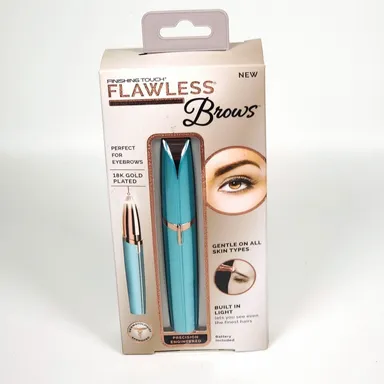 FINISHING TOUCH Flawless Brows Color Bright Ice Blue 18k Brand New and Sealed