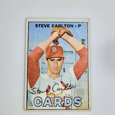 1967 Topps Baseball #146 Steve Carlton St. Louis Cardinals HOF Pitcher VGC