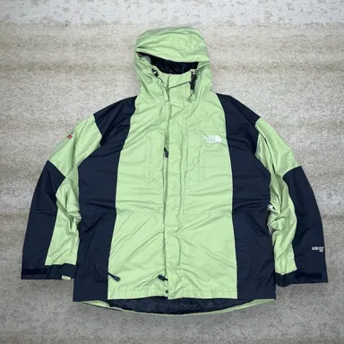 The North Face Ski Jacket Mens XL Mint Green Summit Series Full Zip