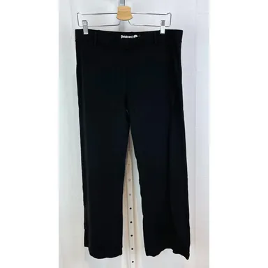 BETABRAND Dress Pant Yoga Pants W0104 Bootcut Stretch Ponte Black Size XL